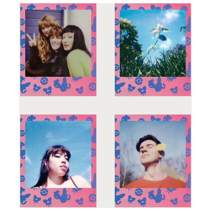 Polaroid 6658 Pellicola Istantanea a Colori per Fotocamera Go Edizione Pokémon Sylveon Confezione Doppia 16 Foto colore Multicolore