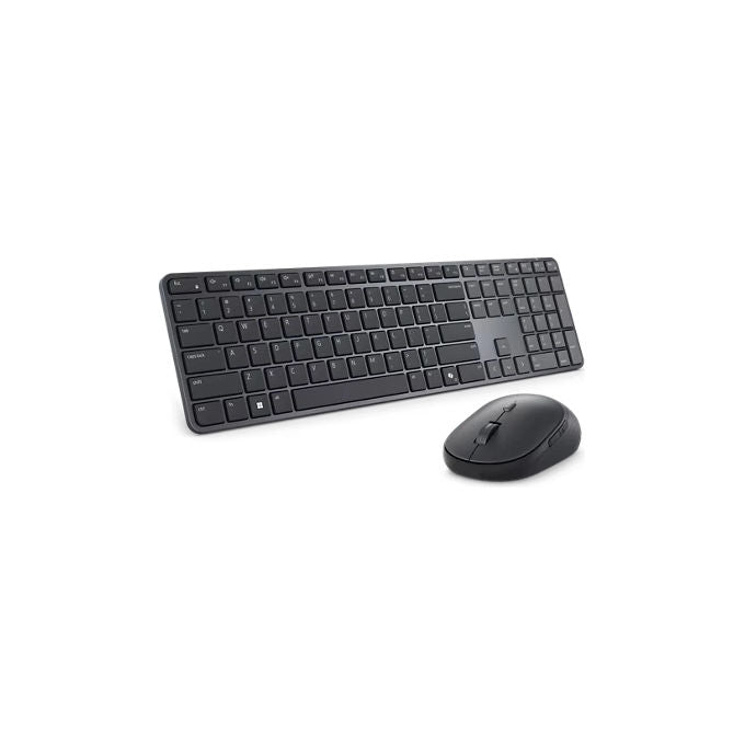 Dell KM726-INT-EMEA Pro 7 Slim Kit Tastiera e Mouse Wireless Bluetooth QWERTY US International colore Nero
