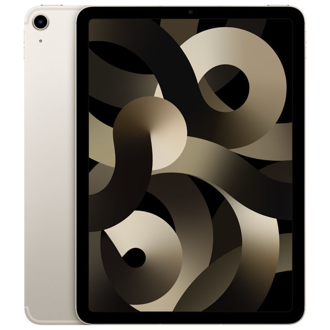 Apple MM743TY-A iPad Air 5a Generazione Tablet 10.9'' Apple M1 256GB Wi-Fi Cellular 5G colore Galassia