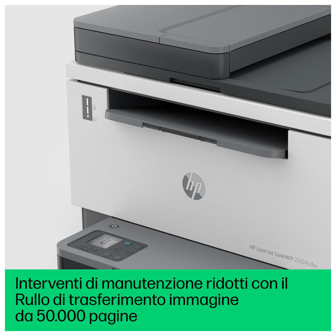 HP LaserJet Tank 2604sdw Stampante Multifunzione Laser Monocromatica Wi-Fi