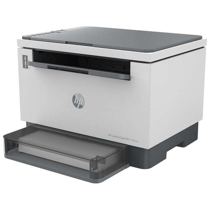 HP 381V0A LaserJet Tank 2604dw Stampante Multifunzione Laser Mono A4 22 ppm Wi-Fi Fronte Retro 250 fogli colore Grigio