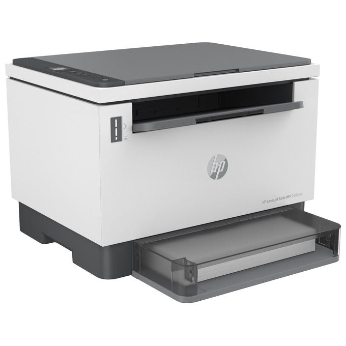 HP 381V0A LaserJet Tank 2604dw Stampante Multifunzione Laser Mono A4 22 ppm Wi-Fi Fronte Retro 250 fogli colore Grigio