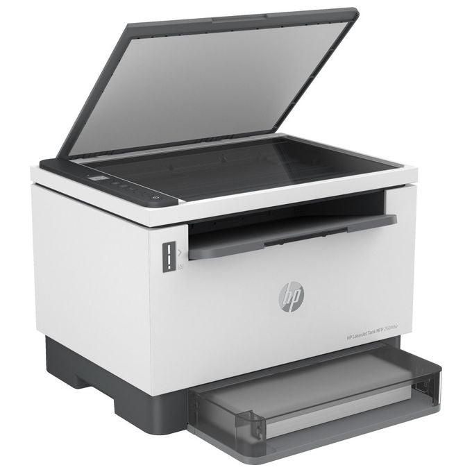 HP 381V0A LaserJet Tank 2604dw Stampante Multifunzione Laser Mono A4 22 ppm Wi-Fi Fronte Retro 250 fogli colore Grigio