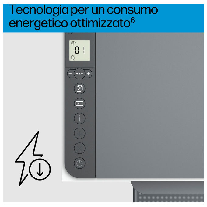 HP 6GW99F LaserJet M234dw Stampante Multifunzione Laser A4 Mono 29 ppm Wi-Fi Ethernet USB colore Grigio