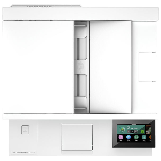 HP 4RA84F Color LaserJet Pro 4302fdn Stampante Multifunzione Laser A4 a colori 33 ppm Fronte Retro Fax DADF Touchscreen 4.3'' colore Blu