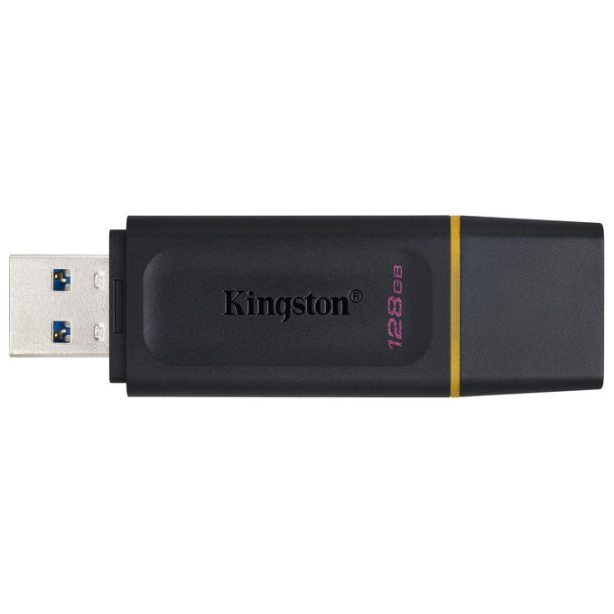 Kingston DataTraveler Exodia DTX-128GB Flash Drive USB 3.2 Gen 1 con Cappuccio Protettivo e Anello Portachiavi in Colori Multipli