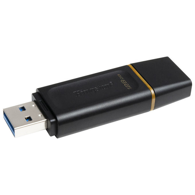 Kingston DataTraveler Exodia DTX-128GB Flash Drive USB 3.2 Gen 1 con Cappuccio Protettivo e Anello Portachiavi in Colori Multipli