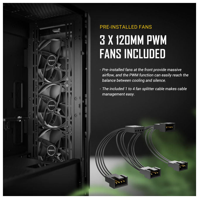 Antec P20CE Case per PC Mid-Tower Silenzioso - Componenti per Computer