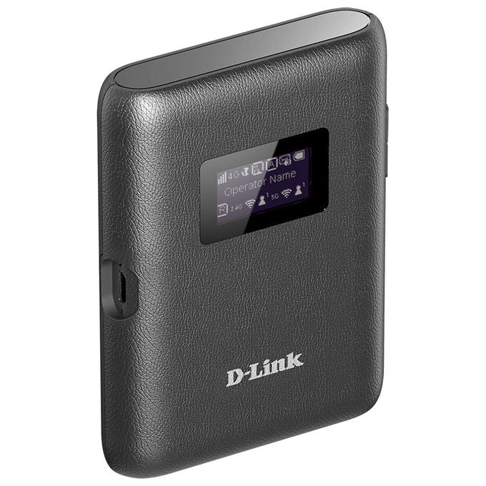 D-Link DWR-933 Router Wireless Portatile 4G LTE Dual-Band Wi-Fi 5 Nero