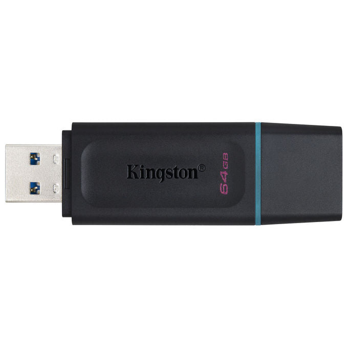 Kingston DataTraveler Exodia DTX-64GB Flash Drive USB 3.2 Gen 1 con Cappuccio Protettivo e Anello Portachiavi in Colori Multipli