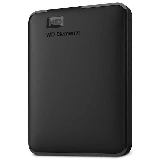 Western Digital WDBU6Y0050BBK-WESN Elements Portable Hard Disk Esterno 2.5'' 5 TB USB 3.2 Gen 1 colore Nero