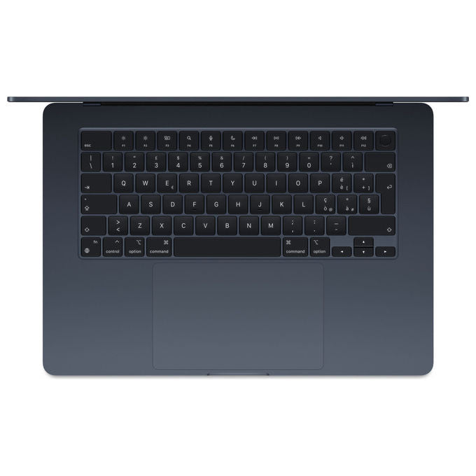 Apple MRYV3T-A MacBook Air 15'' Notebook Chip M3 CPU 8-core GPU 10-core 8 GB RAM 512 GB SSD macOS Sonoma colore Mezzanotte