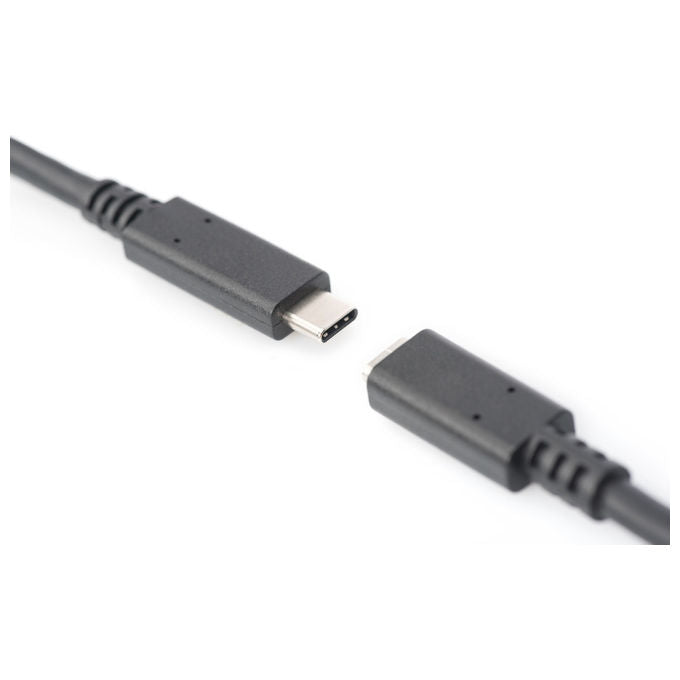 Digitus cavo prolunga usb tipo c maschio-femmina 1.5 mt 3a nero