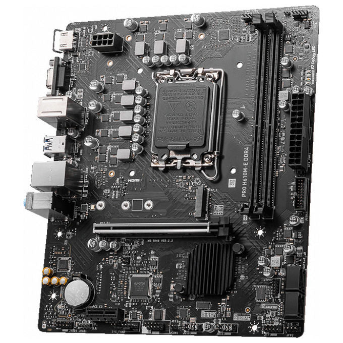 MSI PRO H610M-E Scheda Madre micro ATX LGA 1700 DDR4 Intel H610 per Core i9