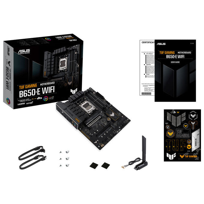 ASUS TUF Gaming B650-E WIFI Scheda Madre ATX AM5 DDR5 Wi-Fi 6E Bluetooth 5.3 Nero