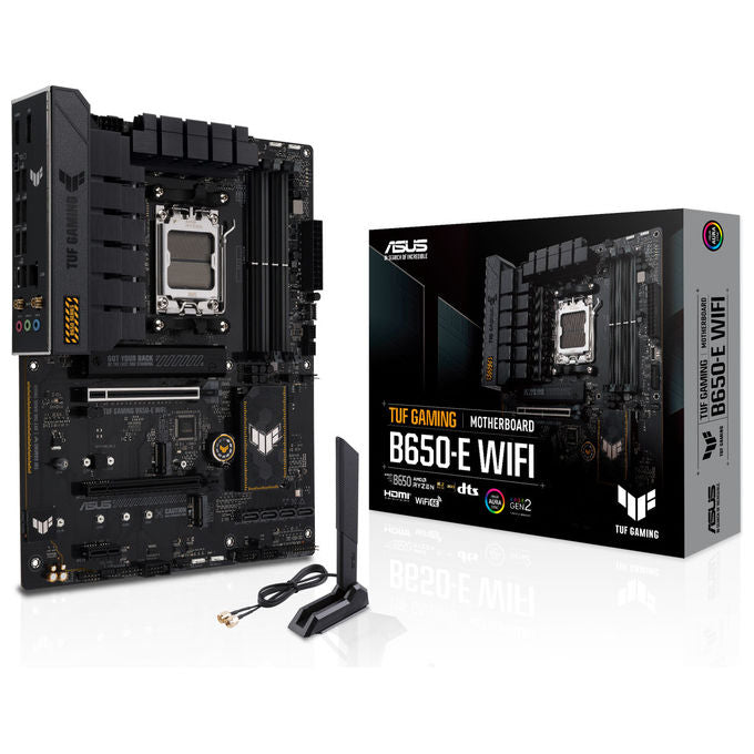 ASUS TUF Gaming B650-E WIFI Scheda Madre ATX AM5 DDR5 Wi-Fi 6E Bluetooth 5.3 Nero