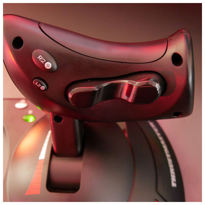 Thrustmaster T.Flight Hotas X Joystick Nero per PC, Manetta Staccabile, Simulazione Volo