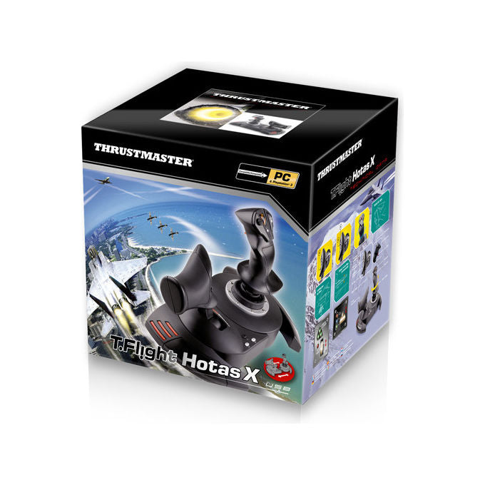Thrustmaster T.Flight Hotas X Joystick Nero per PC, Manetta Staccabile, Simulazione Volo