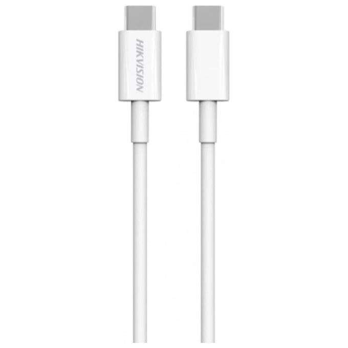 Hikvision HS-HUB-CBC2C Cavo USB-C USB-C 1m Ricarica Rapida 60W 3A Quick Charge 4.0 colore Bianco