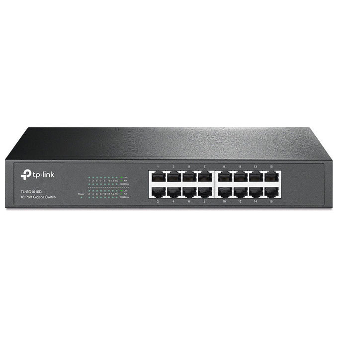 TP-LINK switch 16 porte lan gigbit desktop-rack
