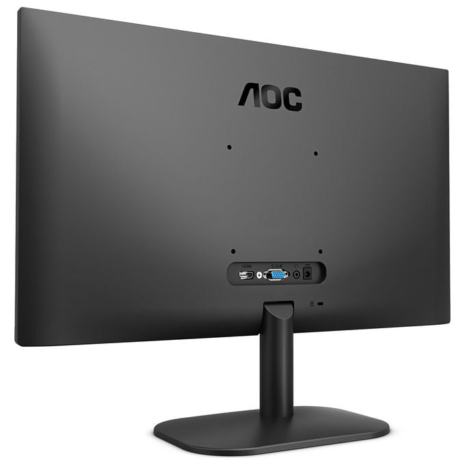 AOC 24B2XDA Monitor PC 23.8'' IPS Full HD 1920x1080 75Hz 4ms FlickerFree LowBlue HDMI DVI VGA colore Nero