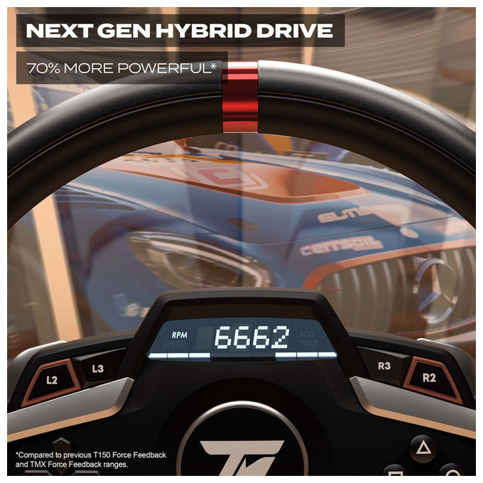 Thrustmaster T248 Volante e Pedali Magnetici per PS5-PS4-PC Hybrid Drive