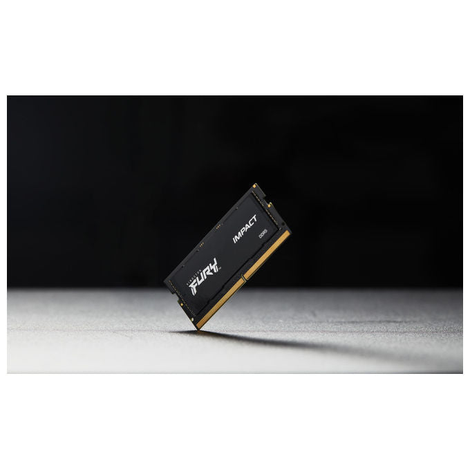 Kingston KF548S38IB-16 FURY Impact Memoria RAM SODIMM DDR5 16 GB 4800 MT-s CL38 Intel XMP 3.0 per Laptop