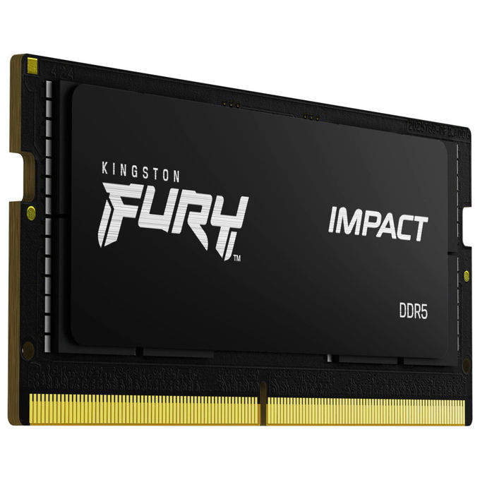 Kingston KF548S38IB-16 FURY Impact Memoria RAM SODIMM DDR5 16 GB 4800 MT-s CL38 Intel XMP 3.0 per Laptop