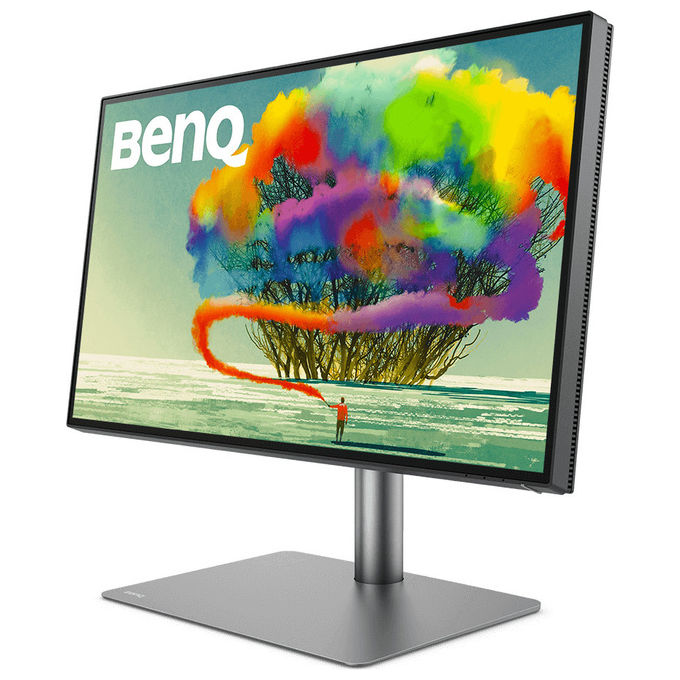 BenQ PD2725U Monitor PC 27'' 4K UHD IPS LED HDR DisplayHDR 400 100% sRGB DCI-P3 Thunderbolt 3 Hub USB colore Nero