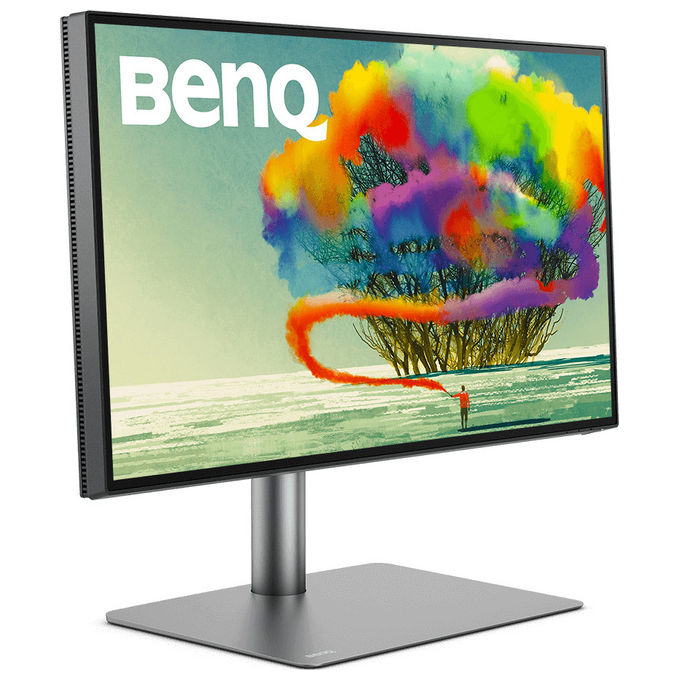 BenQ PD2725U Monitor PC 27'' 4K UHD IPS LED HDR DisplayHDR 400 100% sRGB DCI-P3 Thunderbolt 3 Hub USB colore Nero