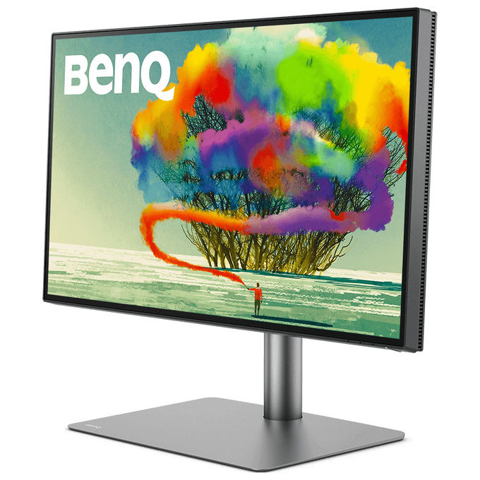 BenQ PD2725U Monitor PC 27'' 4K UHD IPS LED HDR DisplayHDR 400 100% sRGB DCI-P3 Thunderbolt 3 Hub USB colore Nero
