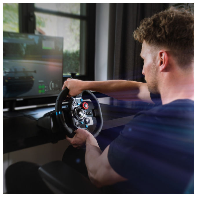Logitech G29 Driving Force Sterzo e Pedali per Playstation 3-PlayStation 4 Nero