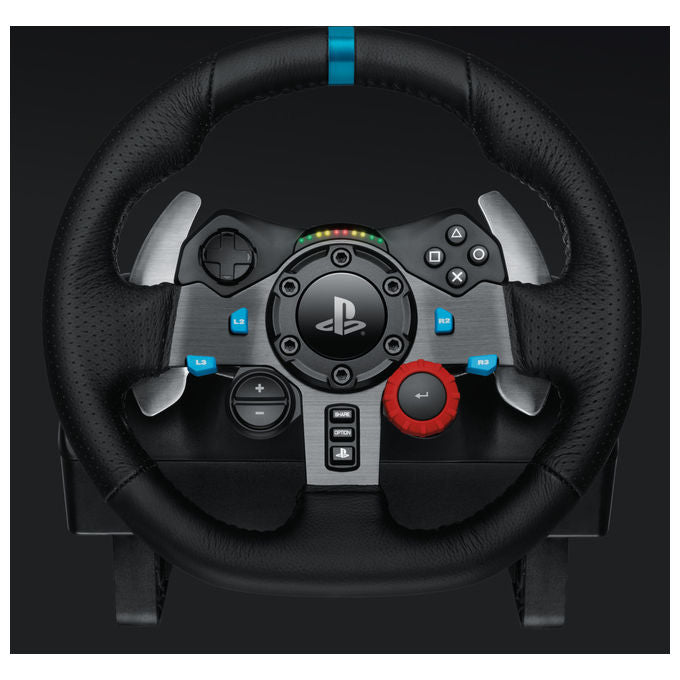 Logitech G29 Driving Force Sterzo e Pedali per Playstation 3-PlayStation 4 Nero