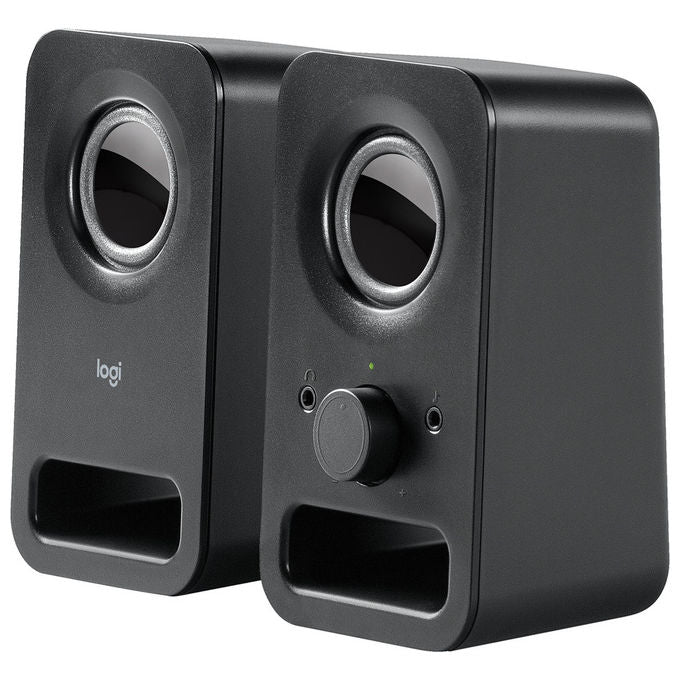 Logitech Z150 Altoparlanti PC 2.0 Canali 3W Cablati Nero Connettore 3.5mm