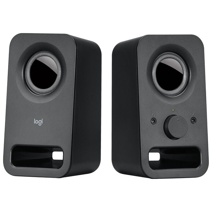 Logitech Z150 Altoparlanti PC 2.0 Canali 3W Cablati Nero Connettore 3.5mm