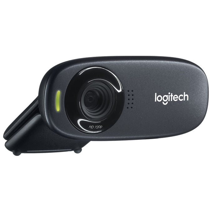 Logitech Webcam 960-001065 HD 720p 5MP USB Nero per PC e Mac