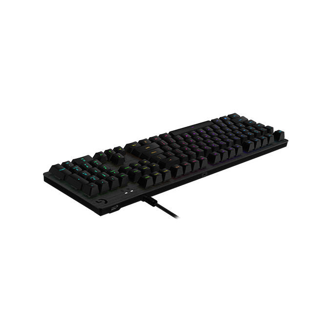 Logitech G G512 Tastiera Meccanica Gaming Cablata RGB Carbonio GX Brown Italiano