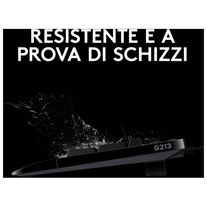 Logitech g213 Prodigy Gaming Tastiera per Pc Gaming