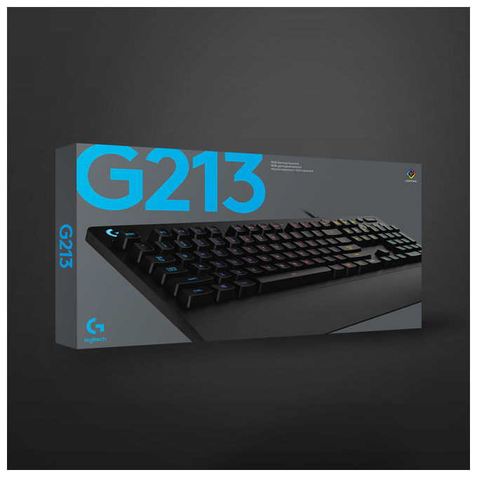 Logitech g213 Prodigy Gaming Tastiera per Pc Gaming