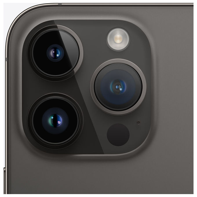 Apple MPXV3QL-A iPhone 14 Pro Smartphone 5G 6.1'' 128GB Chip A16 Tripla Fotocamera 48MP Dynamic Island colore Nero
