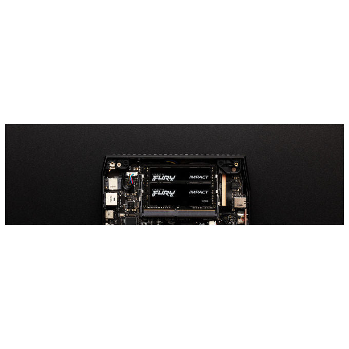Kingston KF432S20IBK264 FURY Impact Memoria RAM DDR4 64GB 2x32GB 3200MHz CL20 SO-DIMM 260-pin 1.2V colore Nero