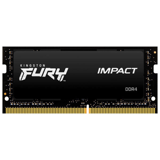Kingston KF432S20IBK264 FURY Impact Memoria RAM DDR4 64GB 2x32GB 3200MHz CL20 SO-DIMM 260-pin 1.2V colore Nero