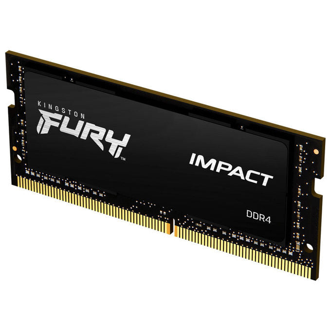 Kingston KF432S20IBK264 FURY Impact Memoria RAM DDR4 64GB 2x32GB 3200MHz CL20 SO-DIMM 260-pin 1.2V colore Nero