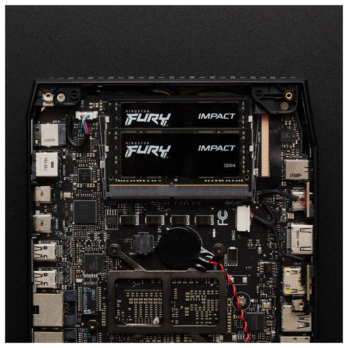 Kingston KF432S20IBK264 FURY Impact Memoria RAM DDR4 64GB 2x32GB 3200MHz CL20 SO-DIMM 260-pin 1.2V colore Nero