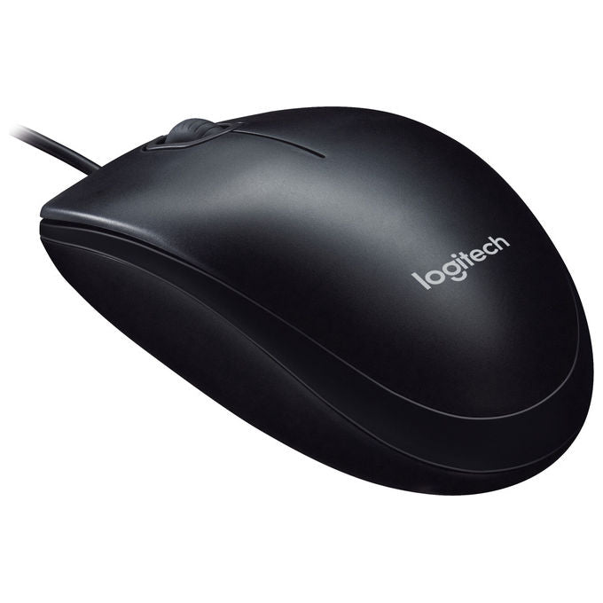 Logitech M90 Mouse Ottico USB Ambidestro 1000 DPI Nero per Ufficio e PC 2 Tasti