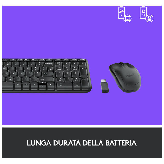 Logitech Wireless Desktop Mk220 Italian Layout