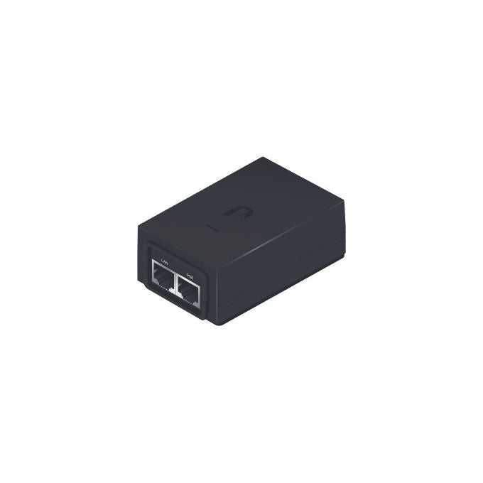 Ubiquiti POE-48-24W-G Adattatore PoE Gigabit Ethernet 48V 24W 2 Porte Nero