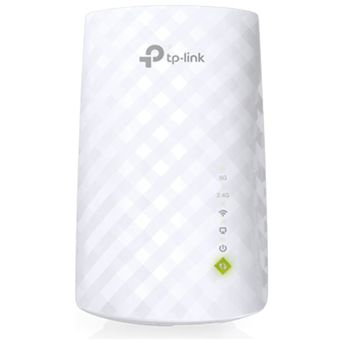 TP-Link RE200 Ripetitore Wi-Fi Dual Band AC750 433Mbps Bianco con Porta Ethernet