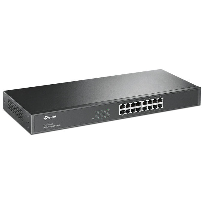 TP-LINK 16-port Gigabit Switch 16 10-100-1000m Rj45 Rm 1u