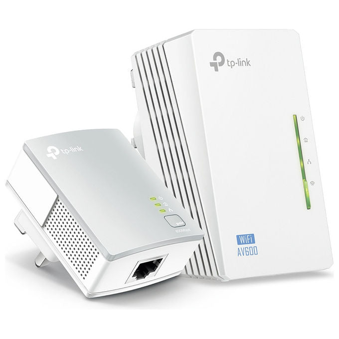 TP-LINK TL-WPA4220KIT KIT_ Powerline Extender Av500 600Mbps 2 Porte Ethernet Plug and Play